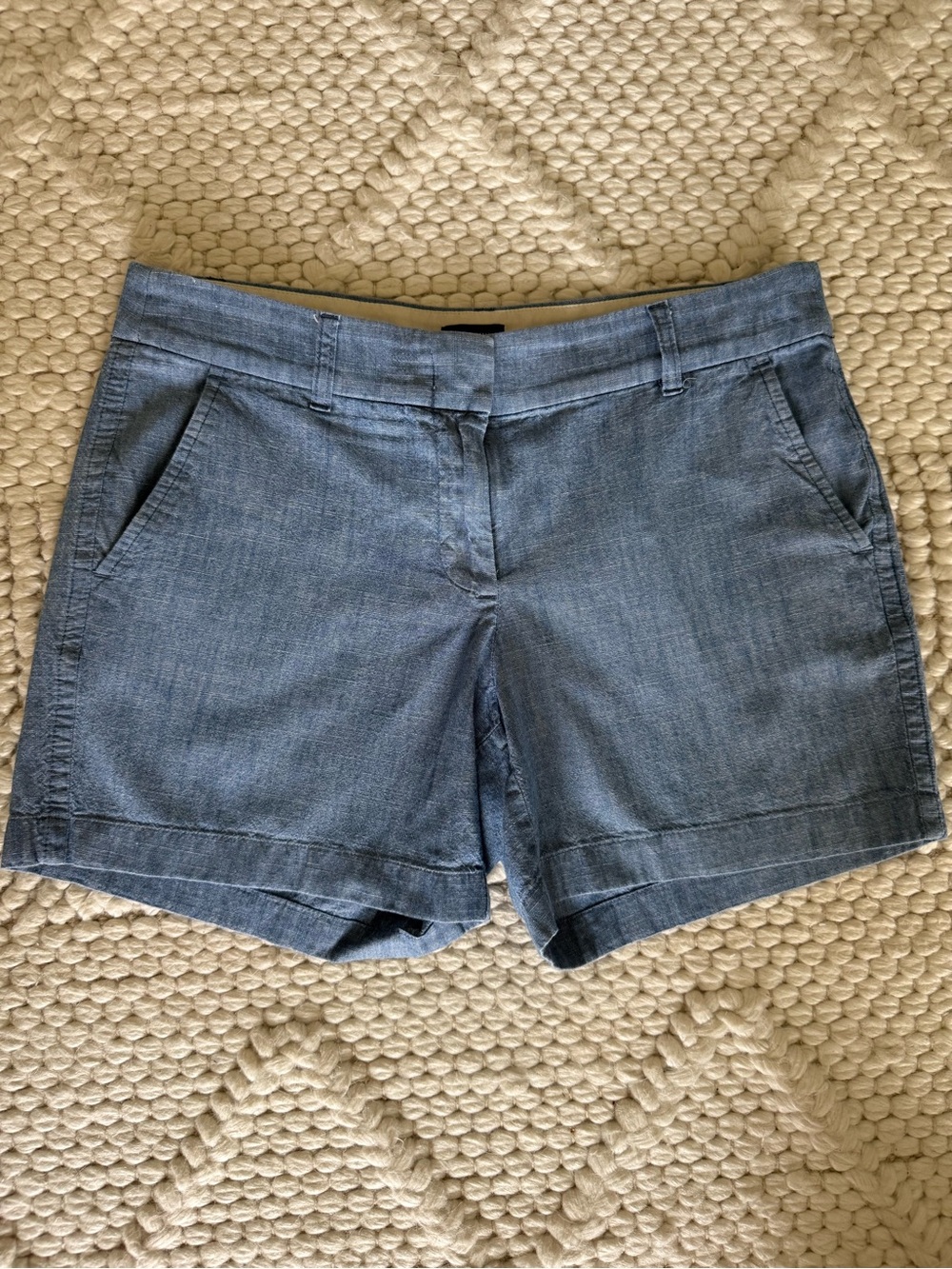 J. Crew 5” Chambray Shorts